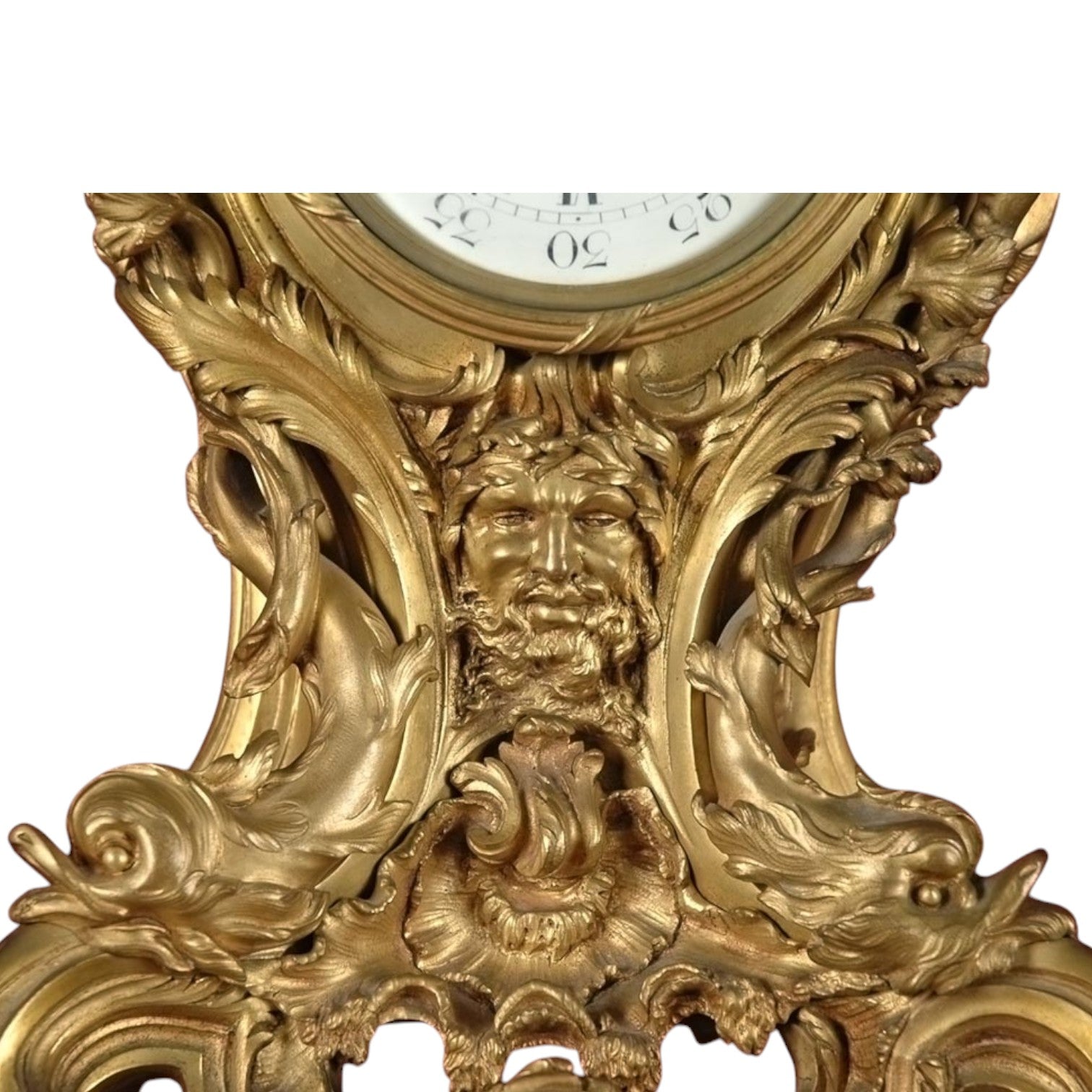 Léon MESSAGÉ (1842-1901) bronze clock - Antiquité Gallery