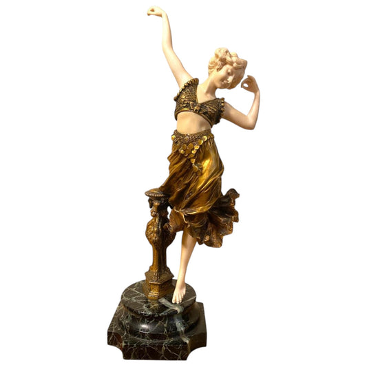 Exotic Dancer sculpture by Affortunato Gory - Antiquité Gallery