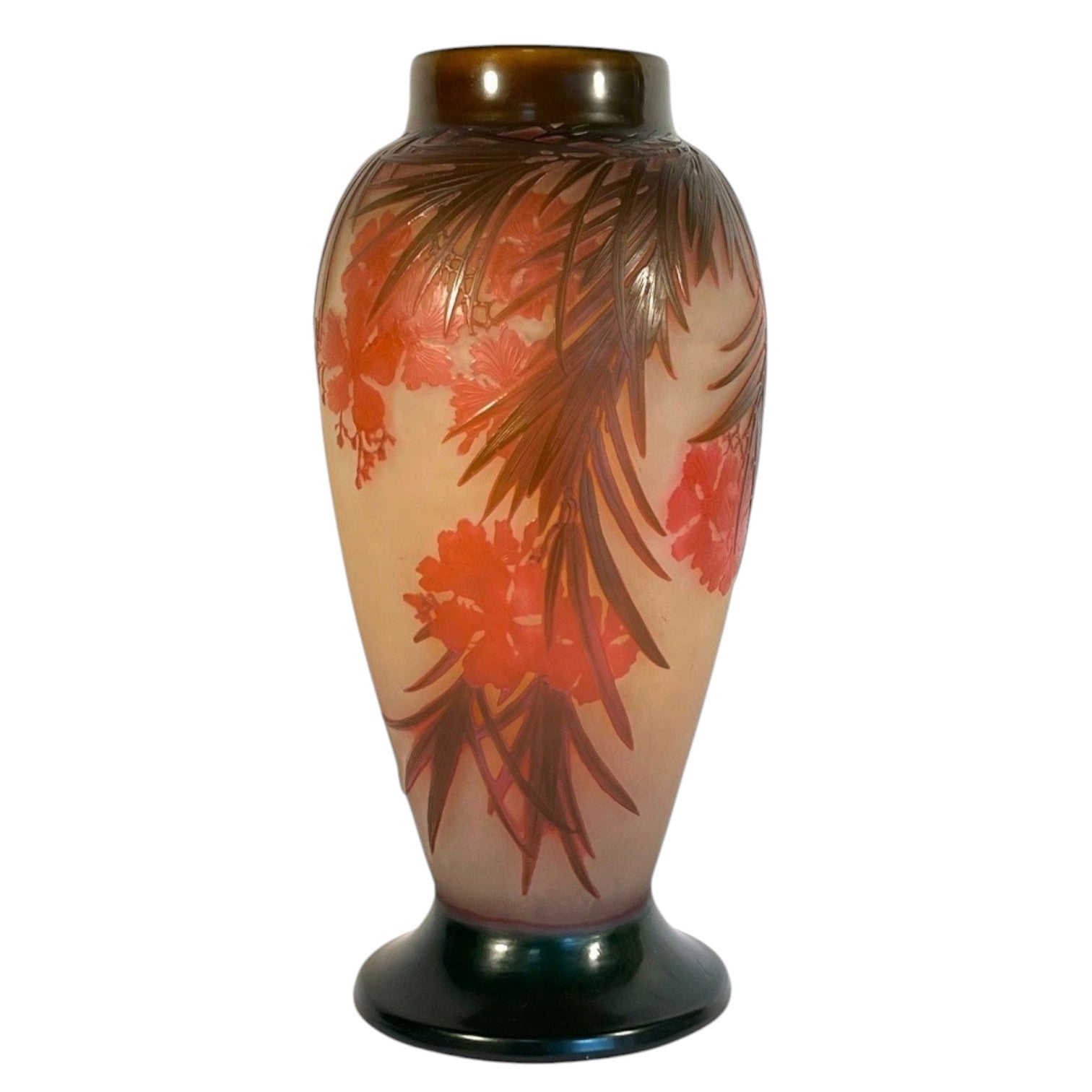 Large Emile Galle Vase - Antiquité Gallery