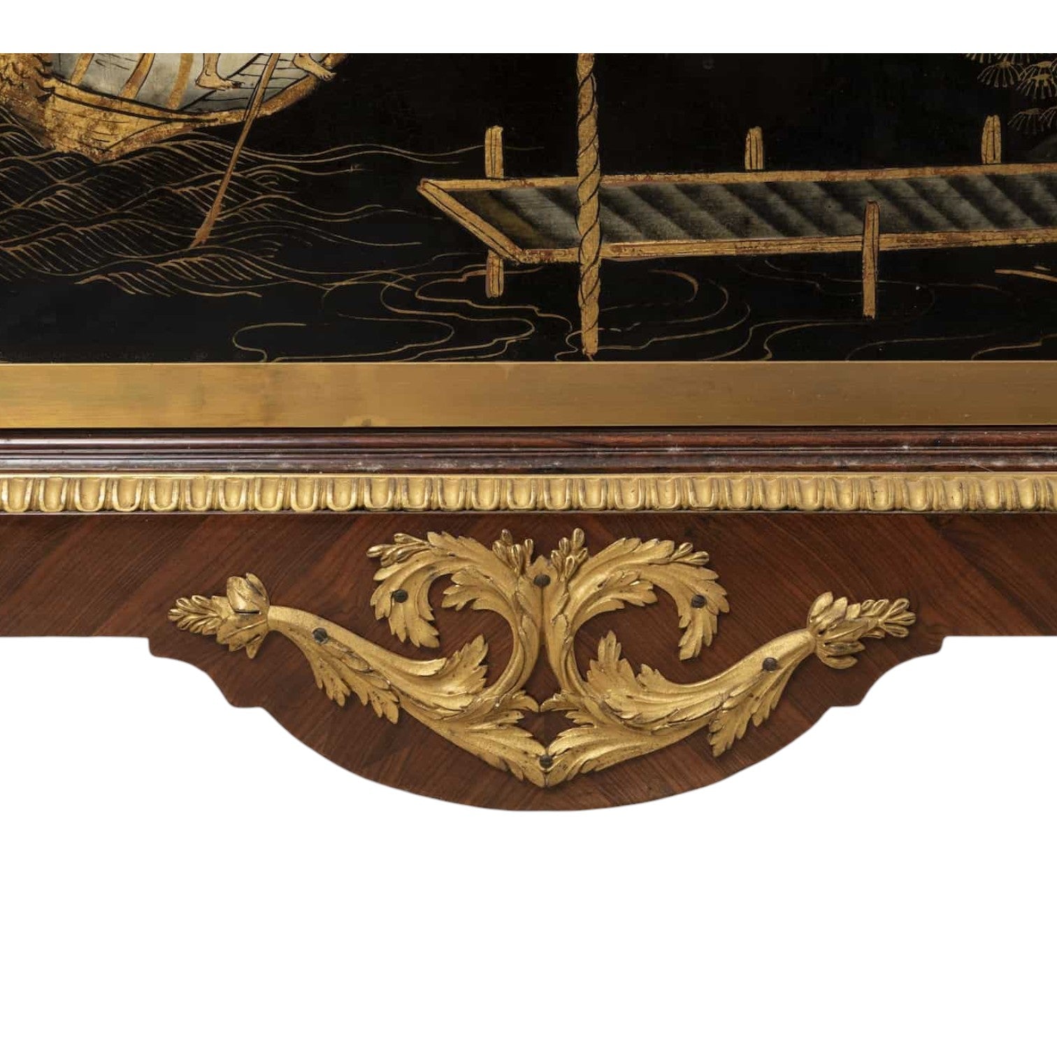 A French 19th Century Louis XVI St. Kingwood Meuble D’appui - Antiquité Gallery