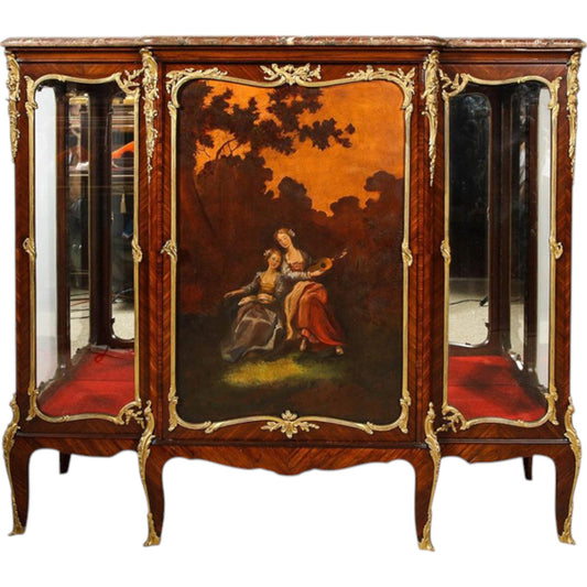 Francois Linke, a French Ormolu and Vernis Martin - Antiquité Gallery