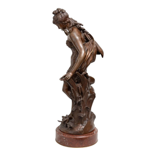 Large Bronze Sculpture Auguste Moreau - Antiquité Gallery