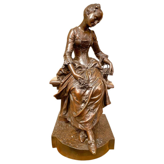 henri plé bronze sculpture - Antiquité Gallery