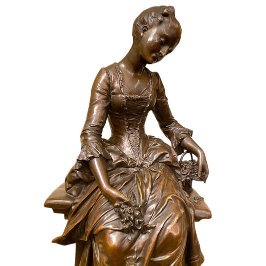 henri plé bronze sculpture - Antiquité Gallery