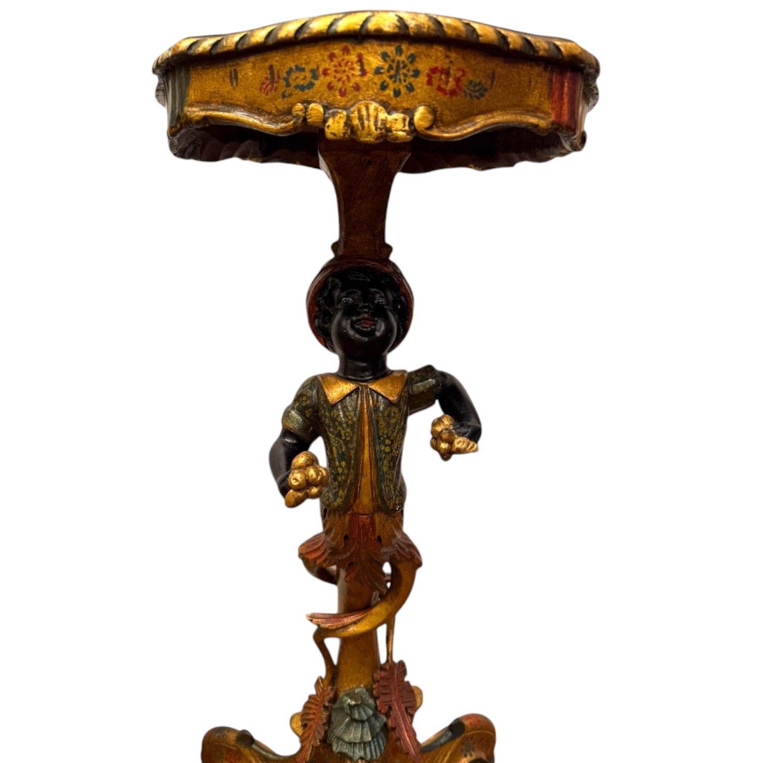 A pair of 19th century Venetian pedestal - Antiquité Gallery