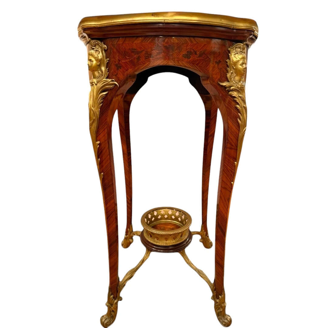 A Wonderful Late 19th Century Louis XV Style Gilt Bronze Mounted - Antiquité Gallery