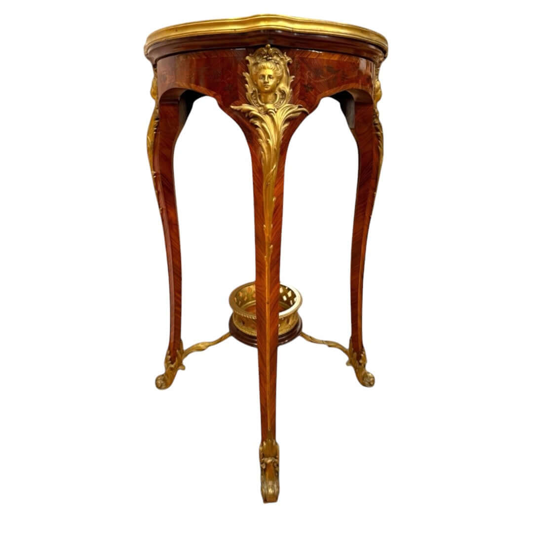 A Wonderful Late 19th Century Louis XV Style Gilt Bronze Mounted - Antiquité Gallery
