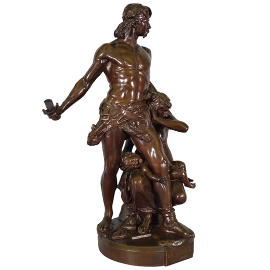 Emile Boisseau (1842-1923) - The Defense of the Home - Antiquité Gallery