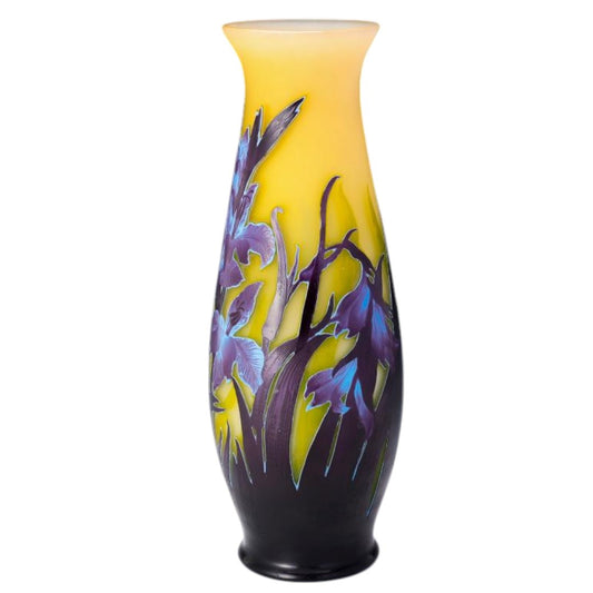 Émile Gallé Cameo Glass Vase (c. 1900) - Antiquité Gallery