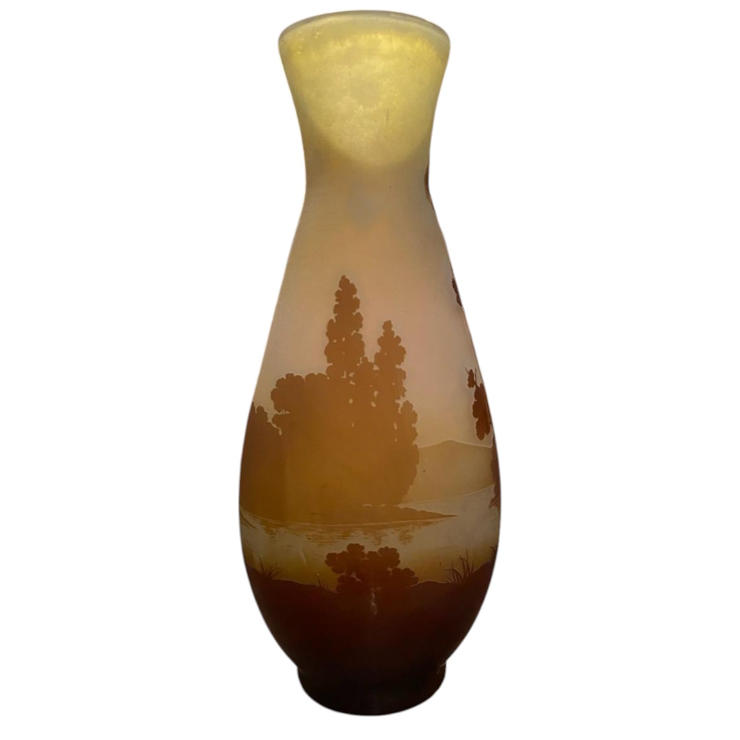 Art Nouveau Vase Emile Gallé - Antiquité Gallery