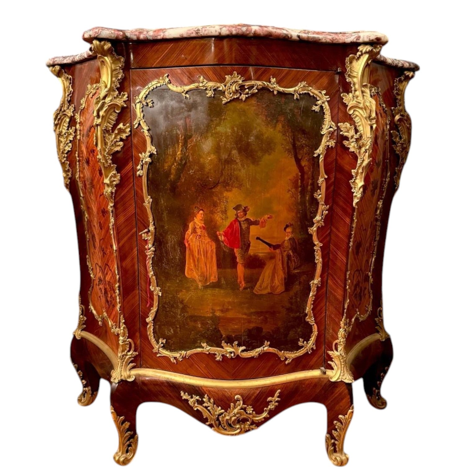 Vernis Martin mounted meuble - Antiquité Gallery