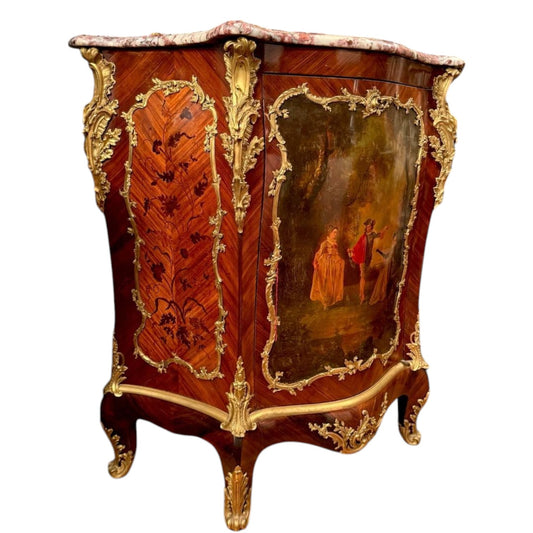 Vernis Martin mounted meuble - Antiquité Gallery