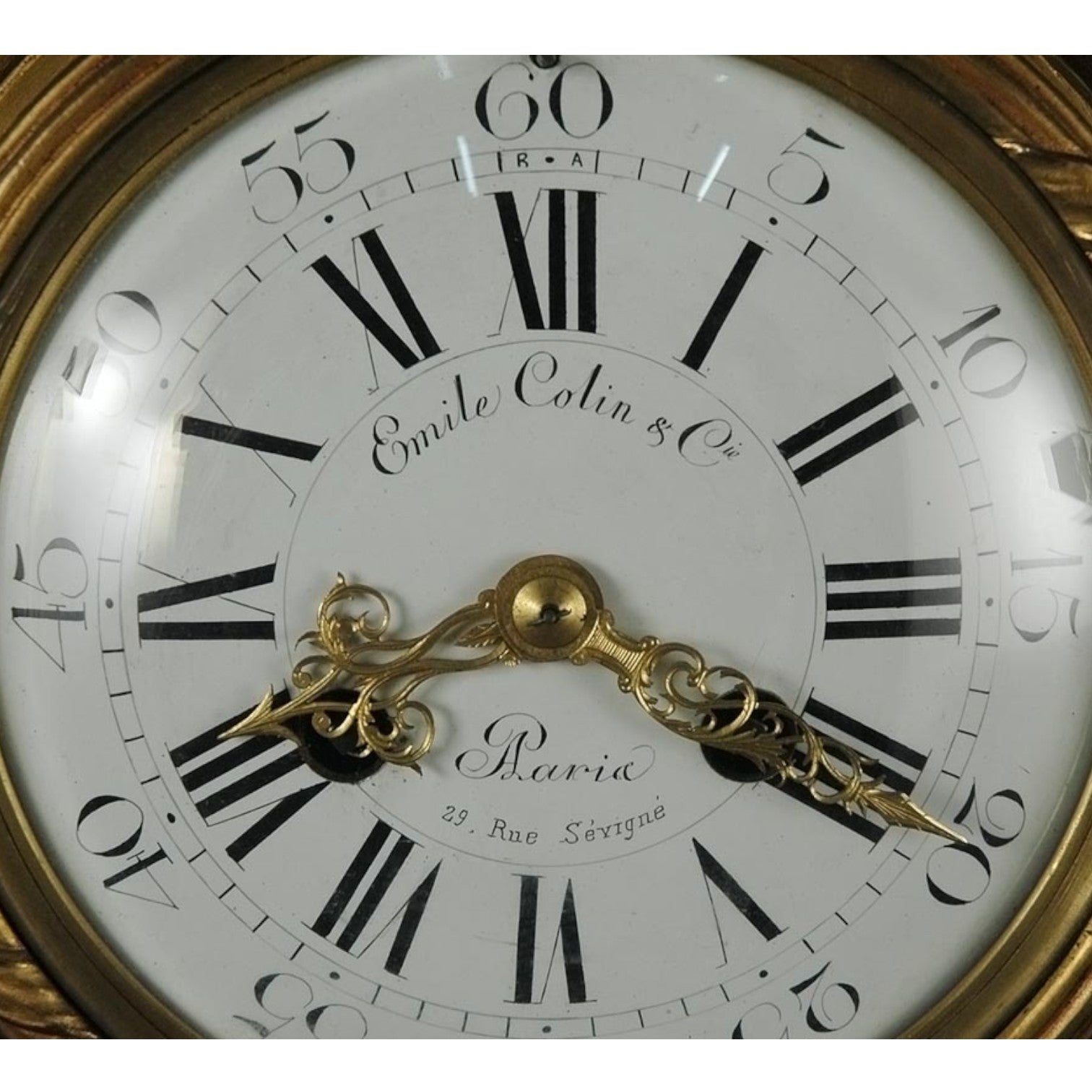 Léon MESSAGÉ (1842-1901) bronze clock - Antiquité Gallery