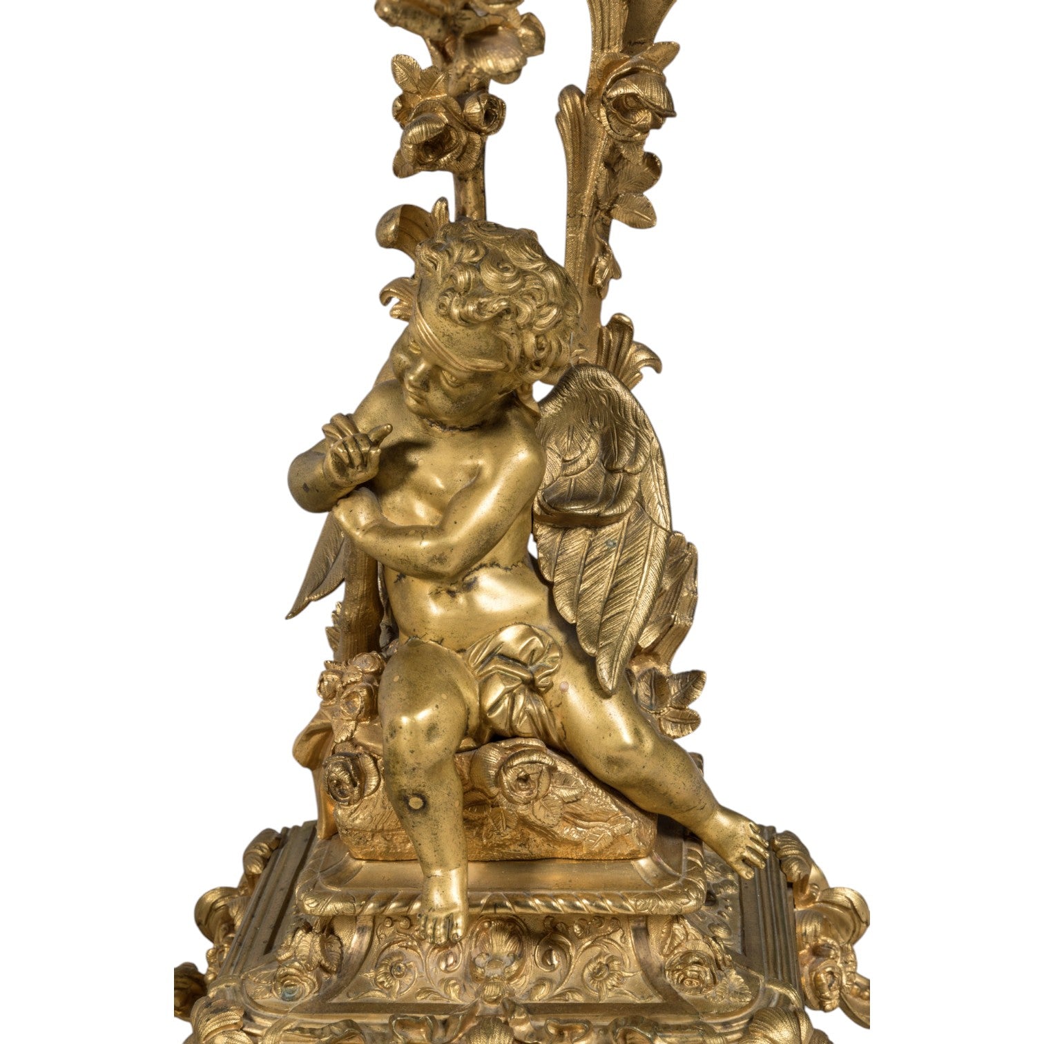 Henri Picard pair of candelabra with eight light arms - Antiquité Gallery
