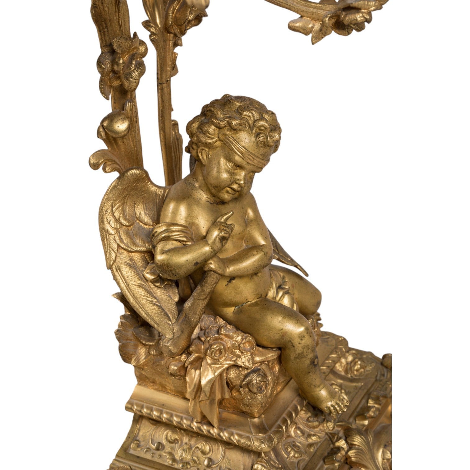 Henri Picard pair of candelabra with eight light arms - Antiquité Gallery