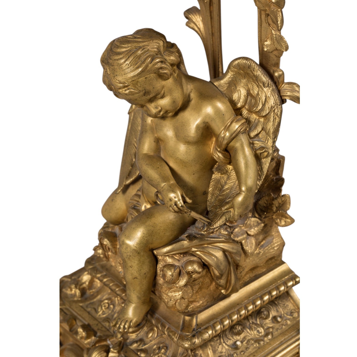 Henri Picard pair of candelabra with eight light arms - Antiquité Gallery