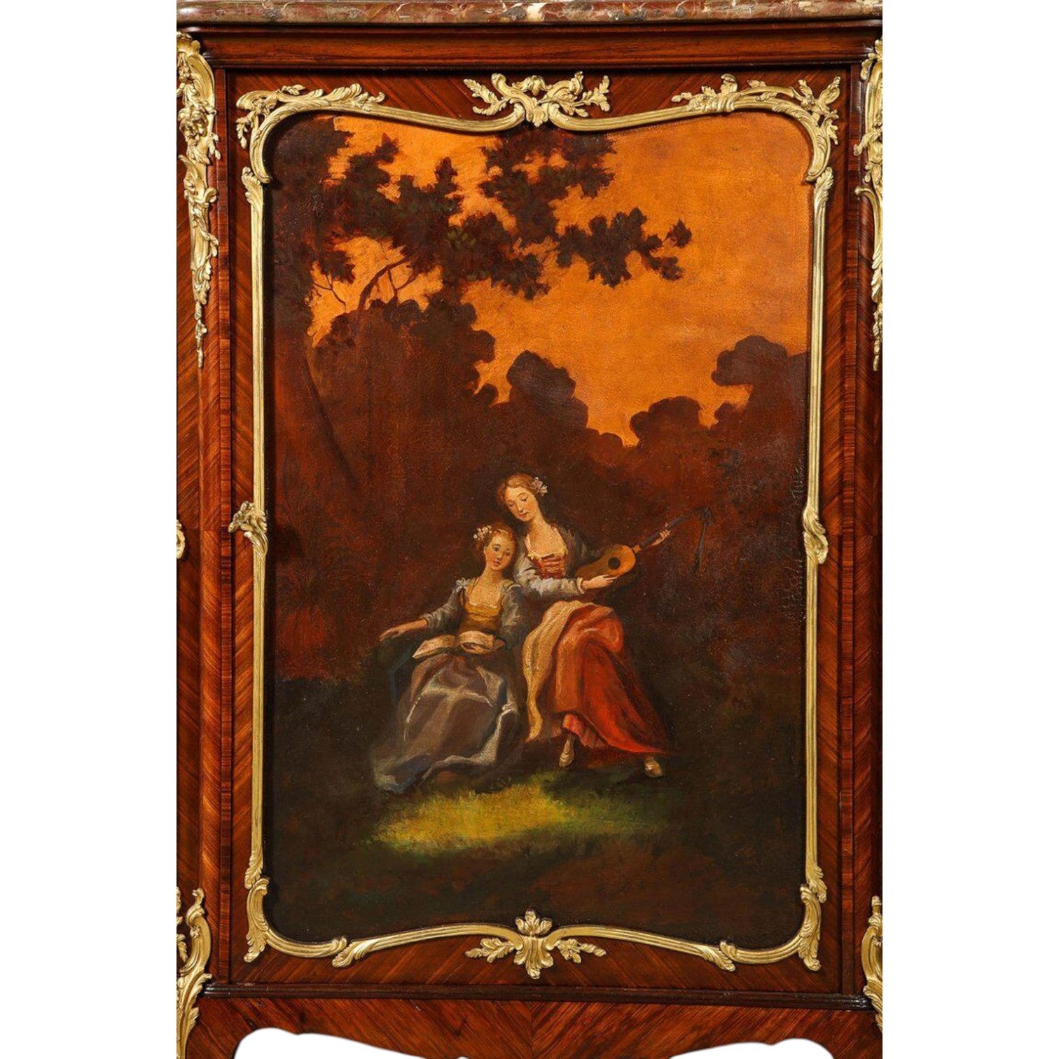 Francois Linke, a French Ormolu and Vernis Martin - Antiquité Gallery