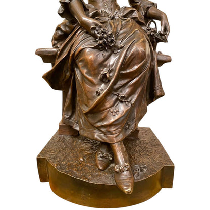 henri plé bronze sculpture - Antiquité Gallery