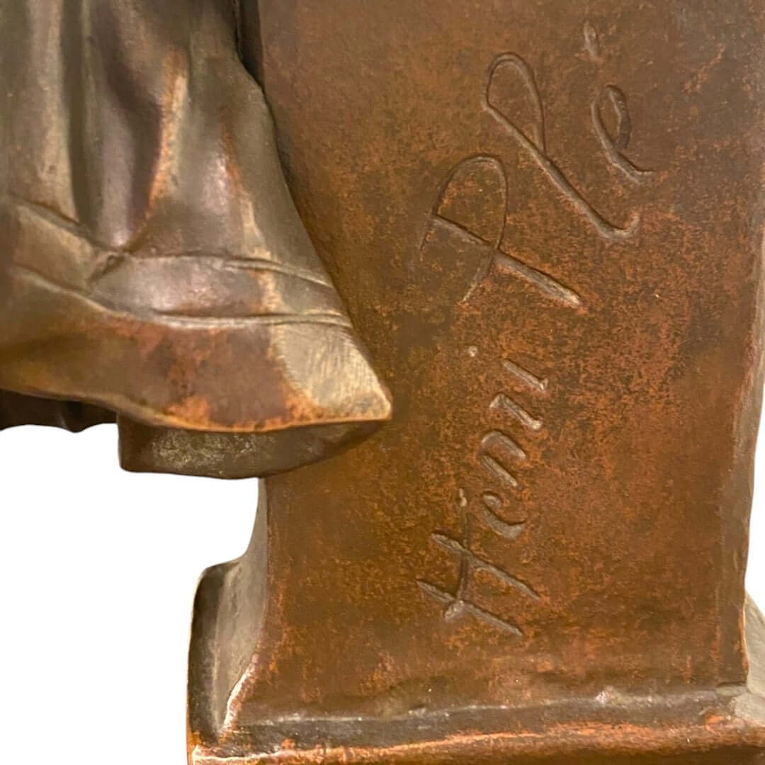henri plé bronze sculpture - Antiquité Gallery