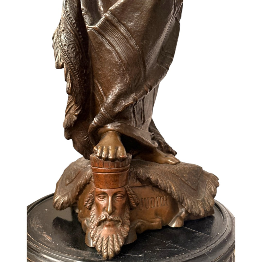 Henry Weisse (German, 19th Century), Bronze Sculpture of a Woman - Antiquité Gallery