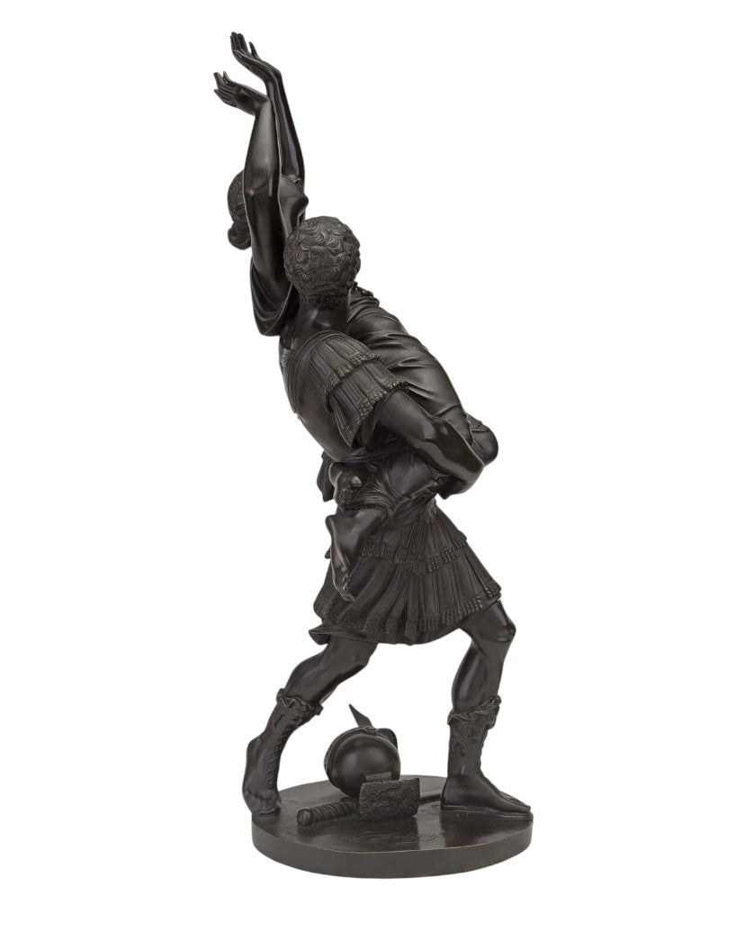 French 19th Century Patinated Bronze Group Titled "The Abduction of the Sabine Women" - Antiquité Gallery