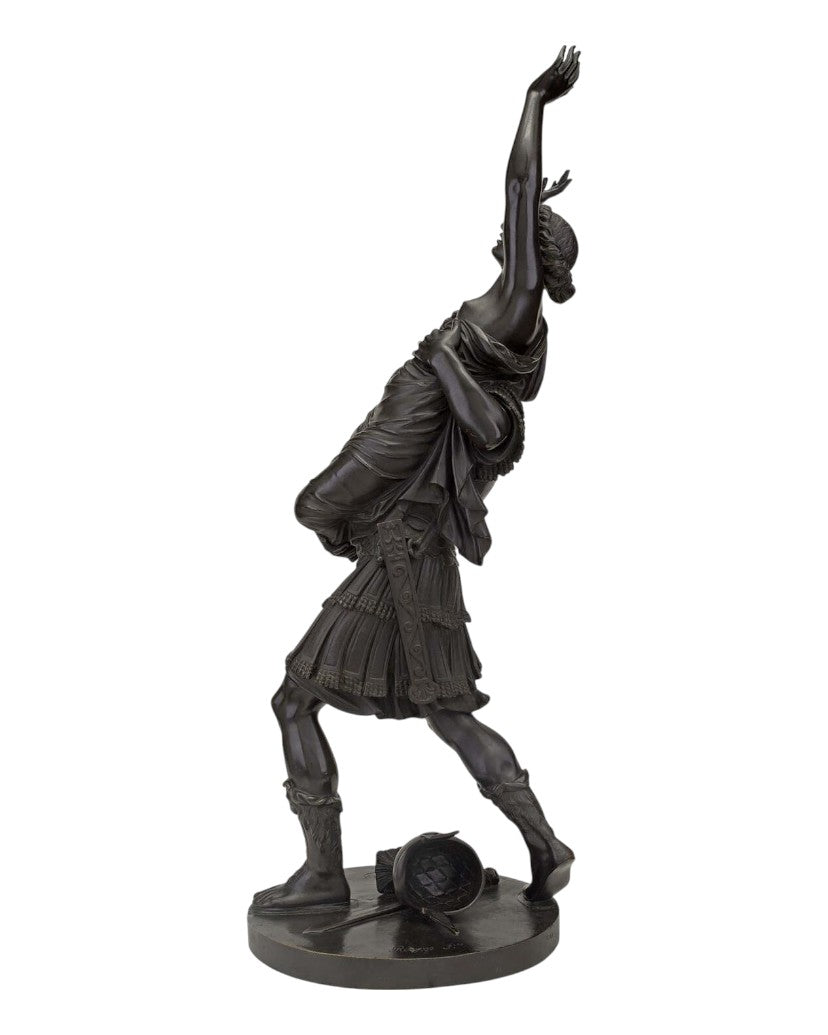 French 19th Century Patinated Bronze Group Titled "The Abduction of the Sabine Women" - Antiquité Gallery